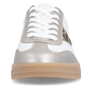 Remonte D2c05 Ladies Sneaker-White/Gold