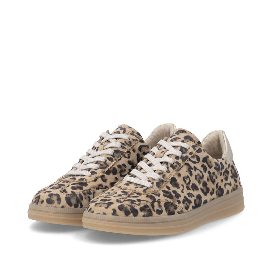 Remonte D2c06 Ladies Sneakers-Leopard