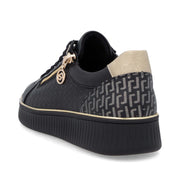 Remonte D2e00 Ladies Sneaker-Black