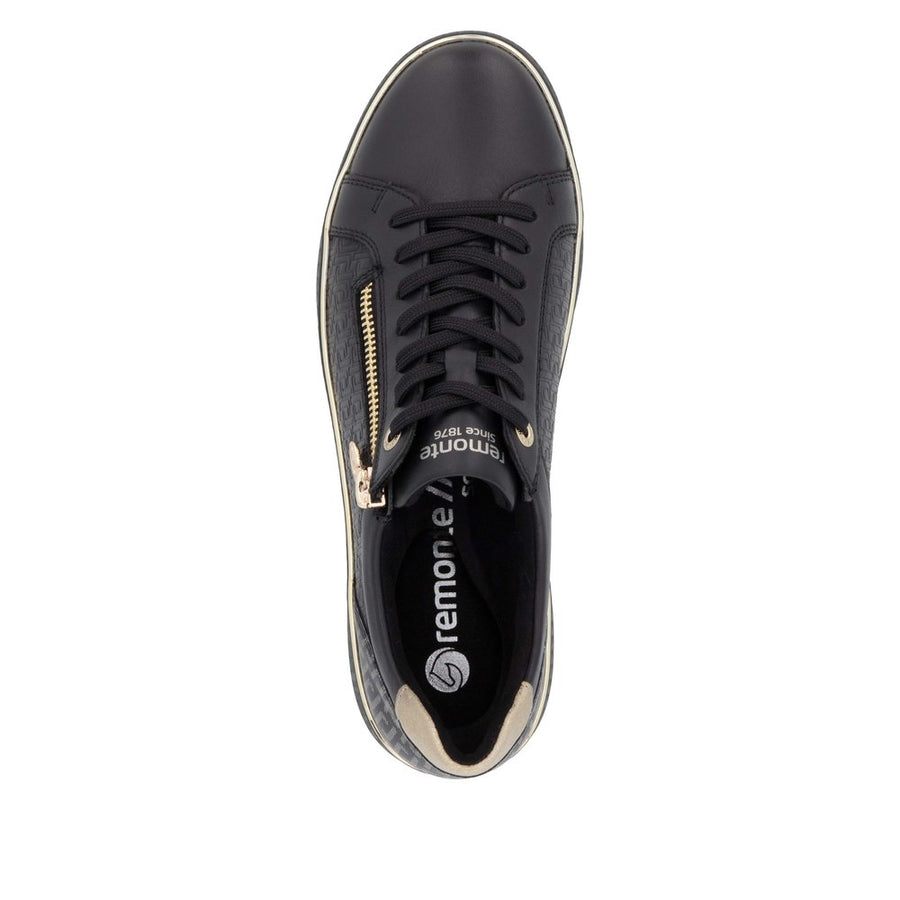 Remonte D2e00 Ladies Sneaker-Black