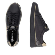 Remonte D2e00 Ladies Sneaker-Black