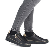 Remonte D2e00 Ladies Sneaker-Black