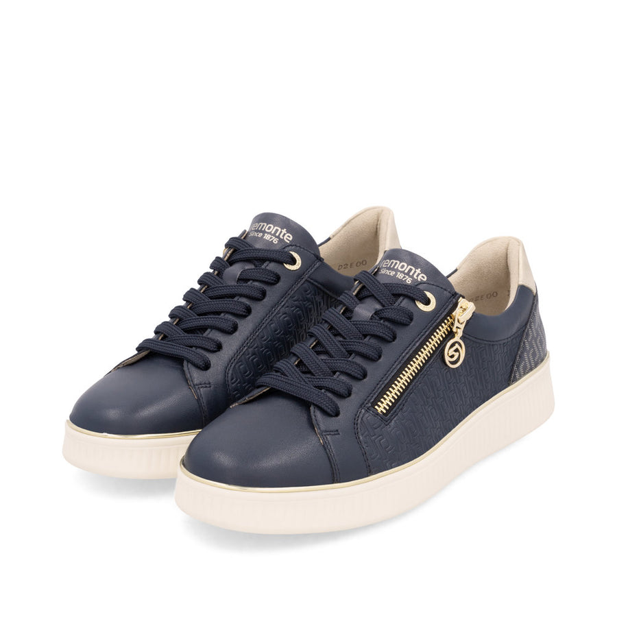 Remonte D2E00 Ladies Sneaker-Navy