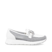 Remonte D2G02 Ladies Loafers-White Multi
