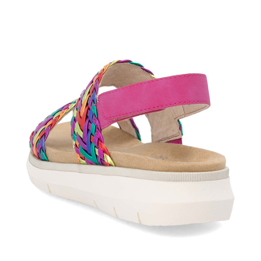 Remonte D2K52 Ladies Sandal-Pink Multi