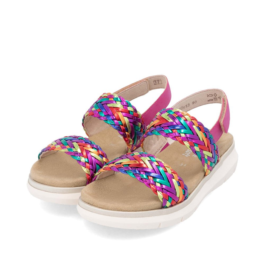 Remonte D2K52 Ladies Sandal-Pink Multi