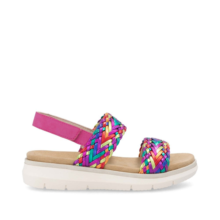 Remonte D2K52 Ladies Sandal-Pink Multi