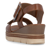 Remonte D2L53-24 Ladies' Sandals-Tan