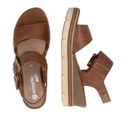 Remonte D2L53-24 Ladies' Sandals-Tan