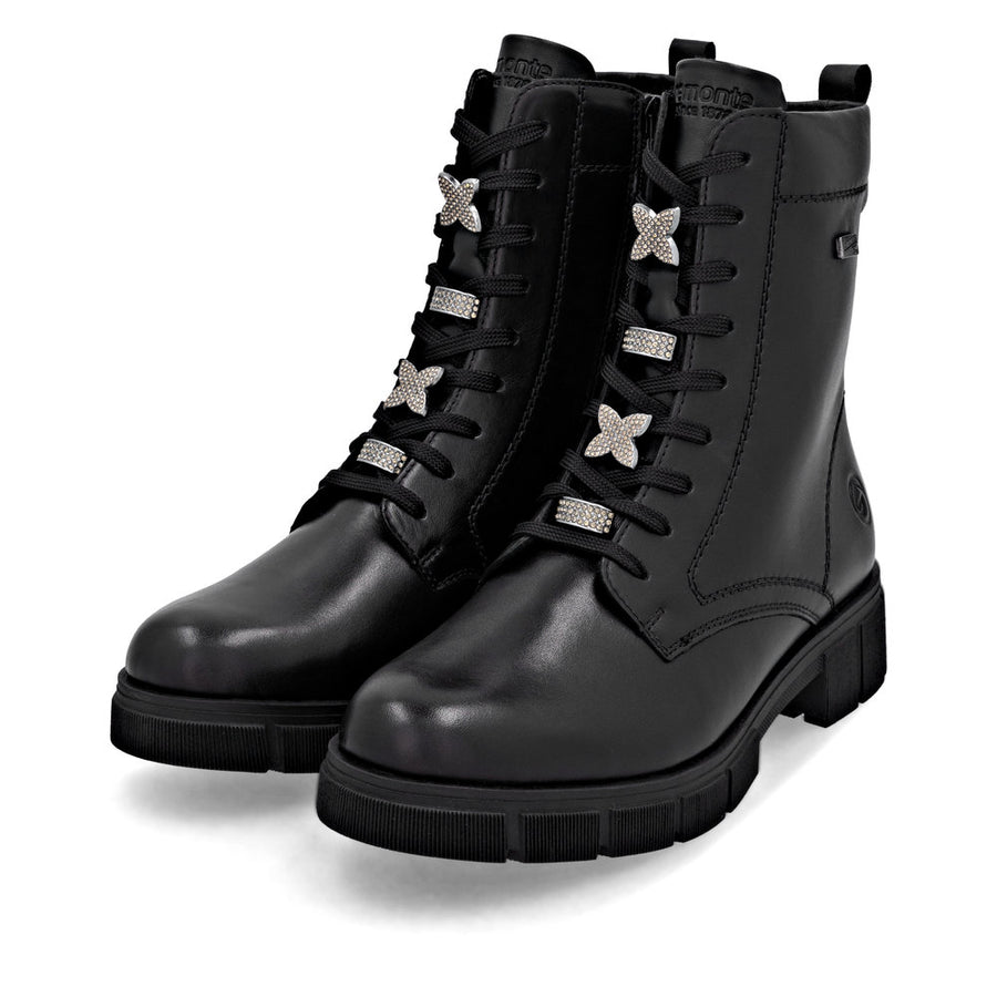 Remonte D2S73-00 Ankle Boots-Black