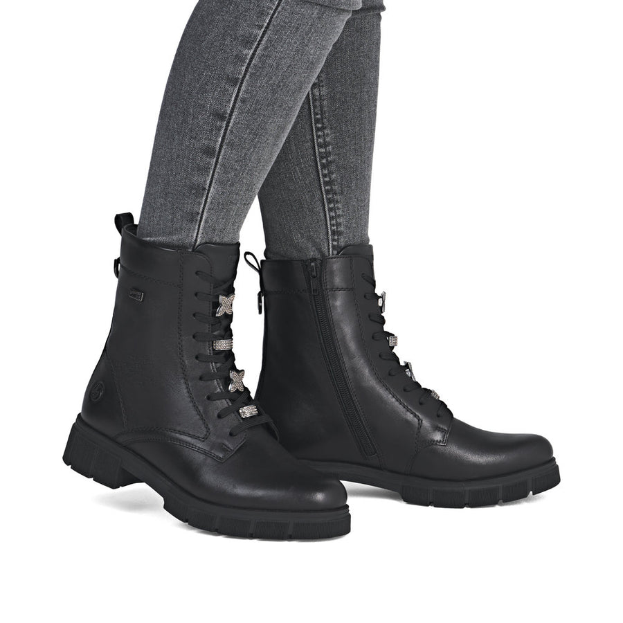 Remonte D2S73-00 Ankle Boots-Black