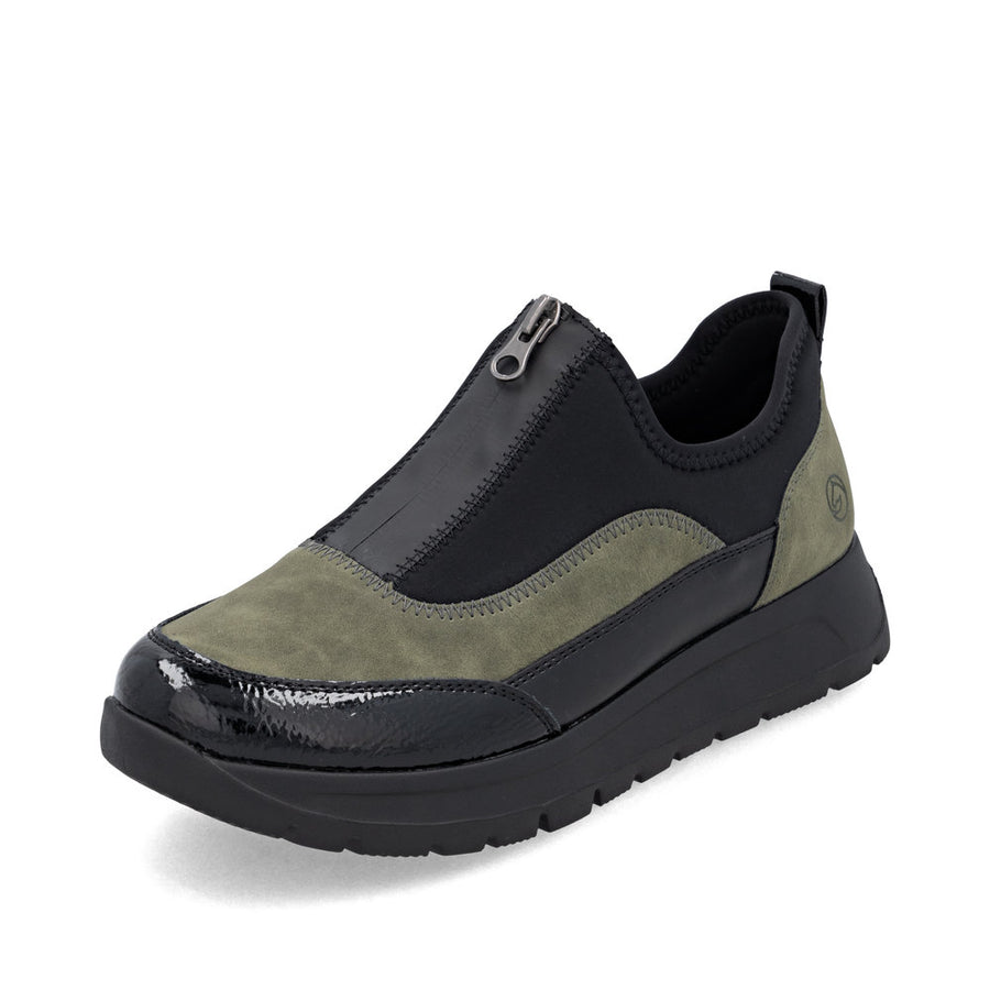 Remonte D2V01-03 Ladies Shoes-Khaki