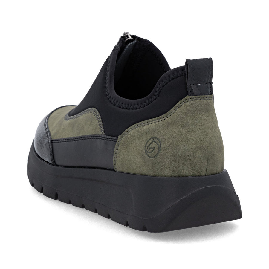 Remonte D2V01-03 Ladies Shoes-Khaki