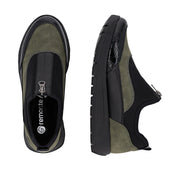 Remonte D2V01-03 Ladies Shoes-Khaki