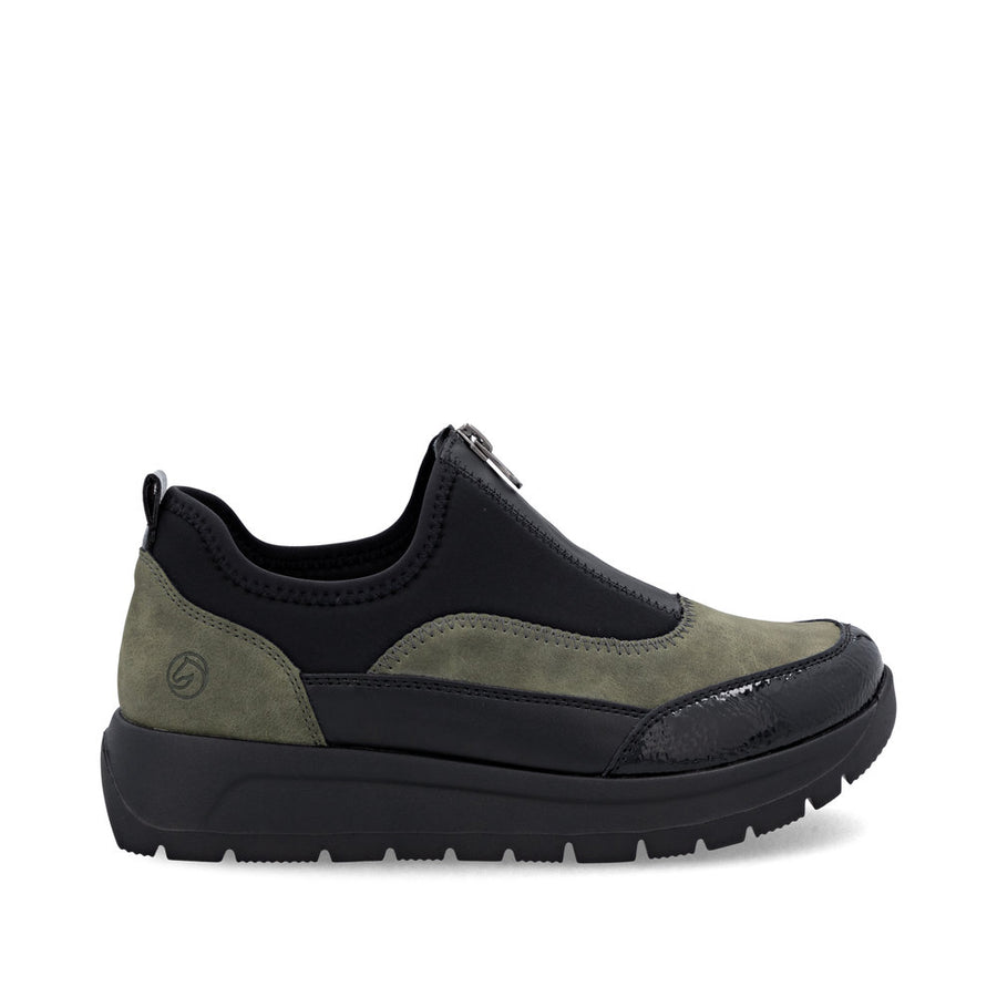 Remonte D2V01-03 Ladies Shoes-Khaki