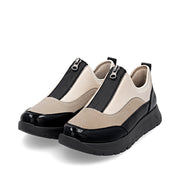 Remonte D2V01-60 Ladies Shoes-Cream/Black