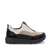 Remonte D2V01-60 Ladies Shoes-Cream/Black