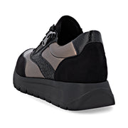 Remonte D2V02-04 Ladies Shoes-Black/Gold