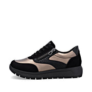 Remonte D2V02-04 Ladies Shoes-Black/Gold