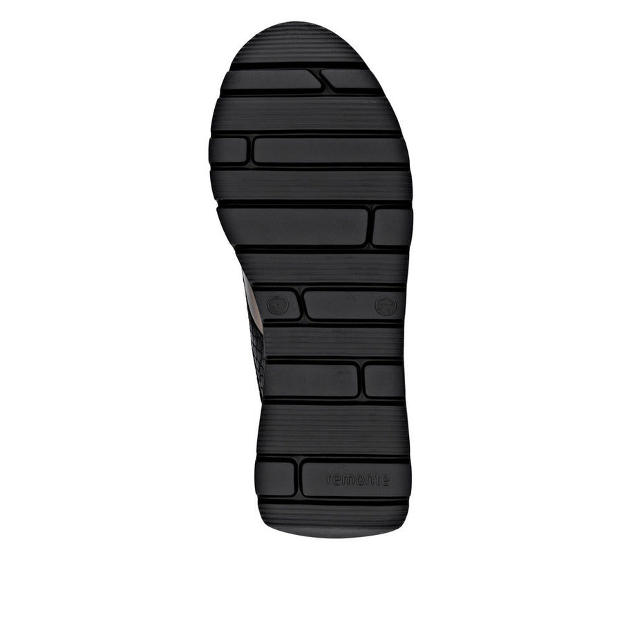 Remonte D2V02-04 Ladies Shoes-Black/Gold