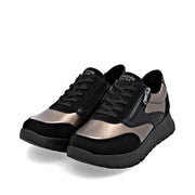 Remonte D2V02-04 Ladies Shoes-Black/Gold