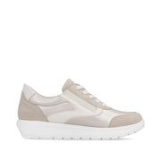 Remonte D2V02 Ladies Shoes-Beige/Gold