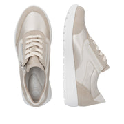 Remonte D2V02 Ladies Shoes-Beige/Gold