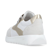 Remonte D2V02 Ladies Shoes-White/Gold