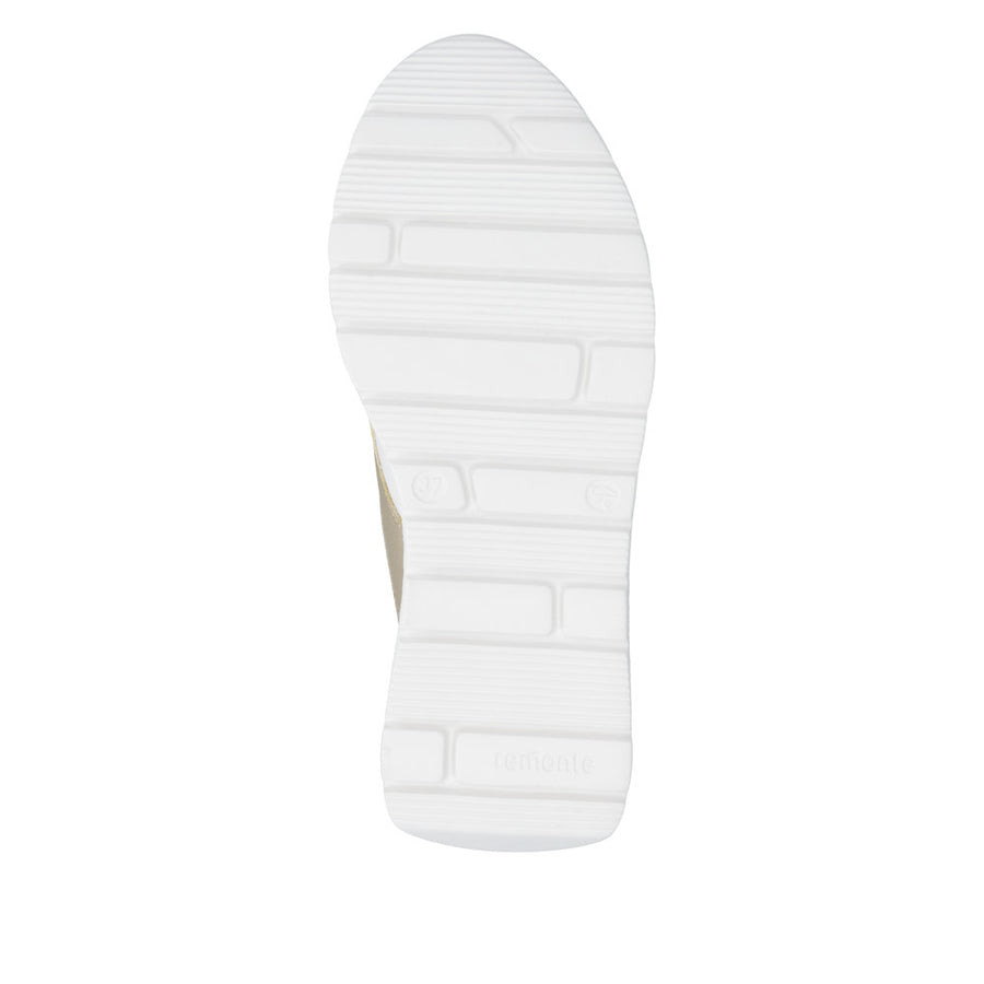 Remonte D2V02 Ladies Shoes-White/Gold