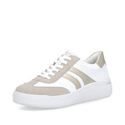 Remonte D3e00 Ladies Shoes-White/Gold
