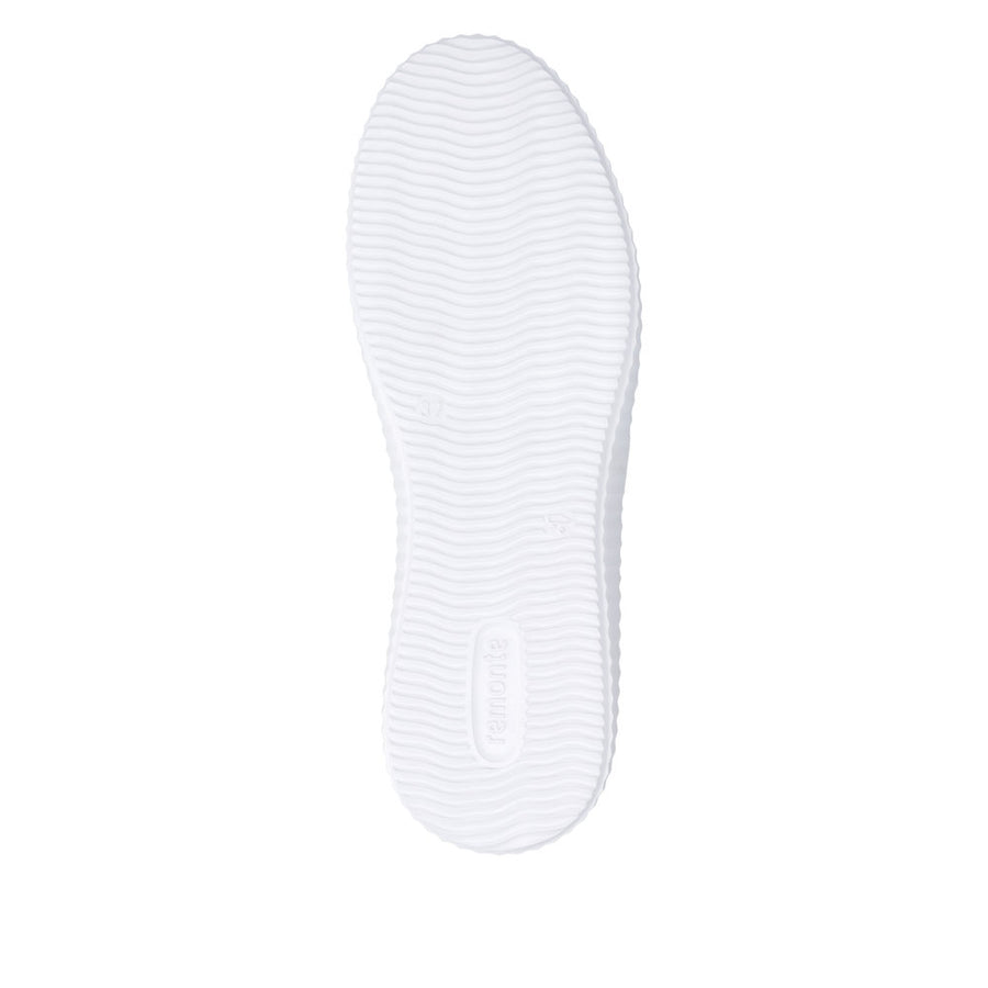 Remonte D3e00 Ladies Shoes-White/Gold