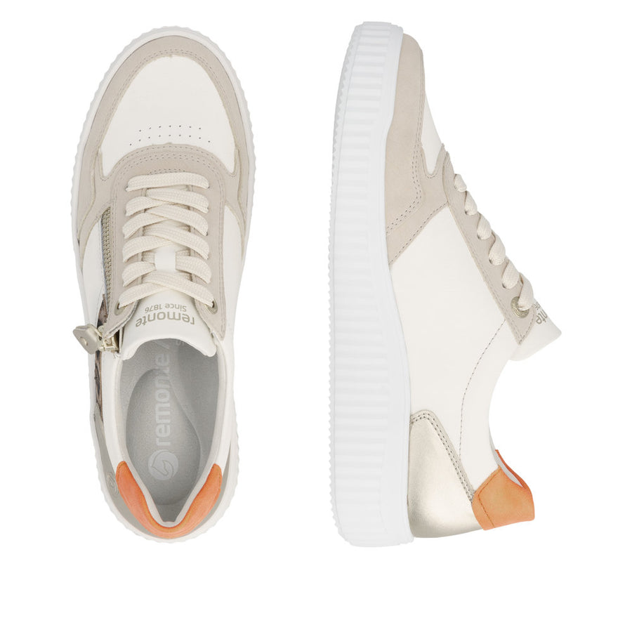 Remonte D3e05-81 Sneakers-White Multi