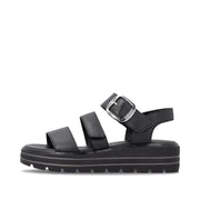 Remonte D3N50 Ladies' Sandals-Black