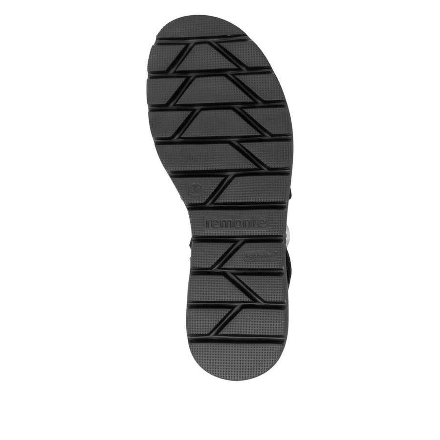Remonte D3N50 Ladies' Sandals-Black