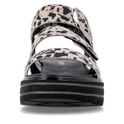Remonte D3N50 Ladies' Sandals-White Print