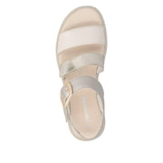 Remonte D3N50 Ladies' Sandals-Light Gold