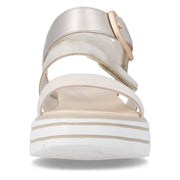 Remonte D3N50 Ladies' Sandals-Light Gold