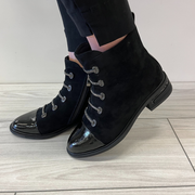 Redz D6415 Ankle Boot-BLACK