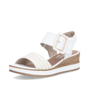 Remonte D6453-81 Ladies Sandal-White/Gold