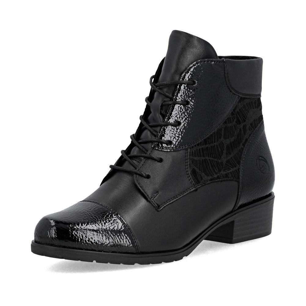 Remonte D6882 Ankle Boots-Black