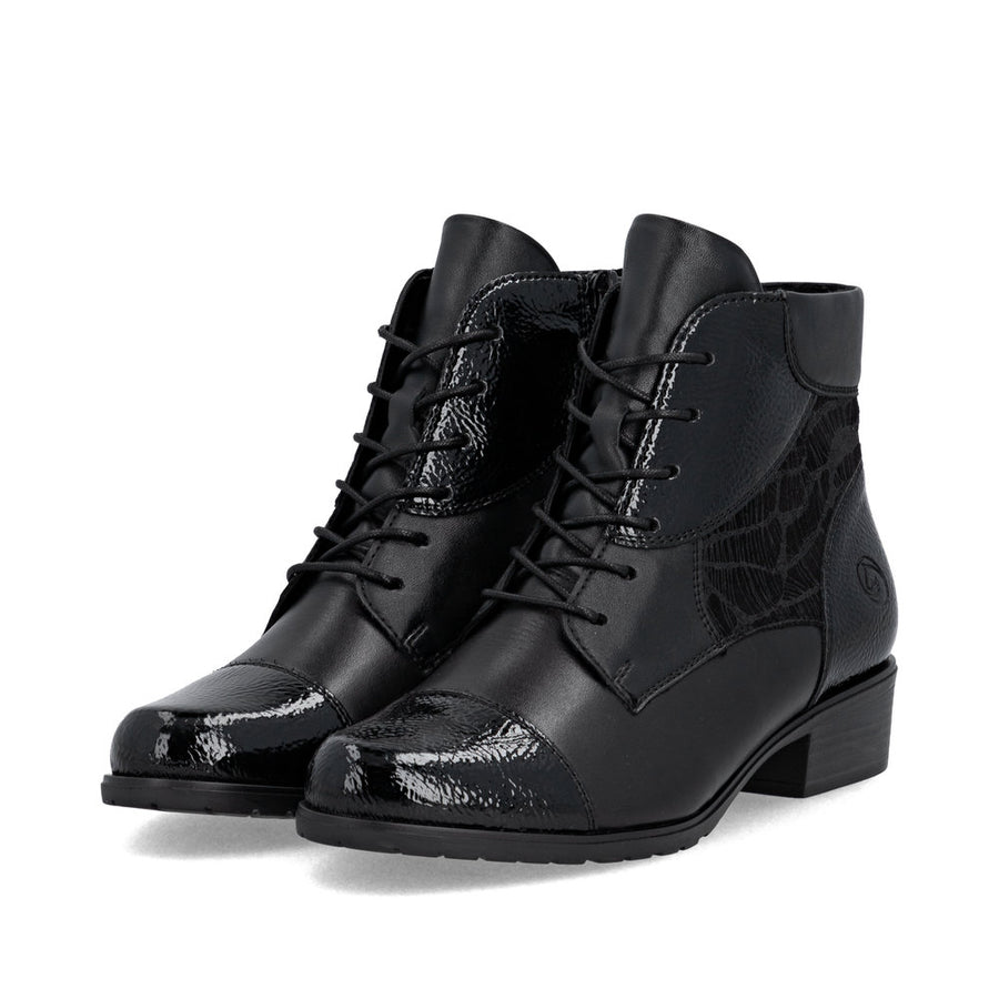 Remonte D6882 Ankle Boots-Black