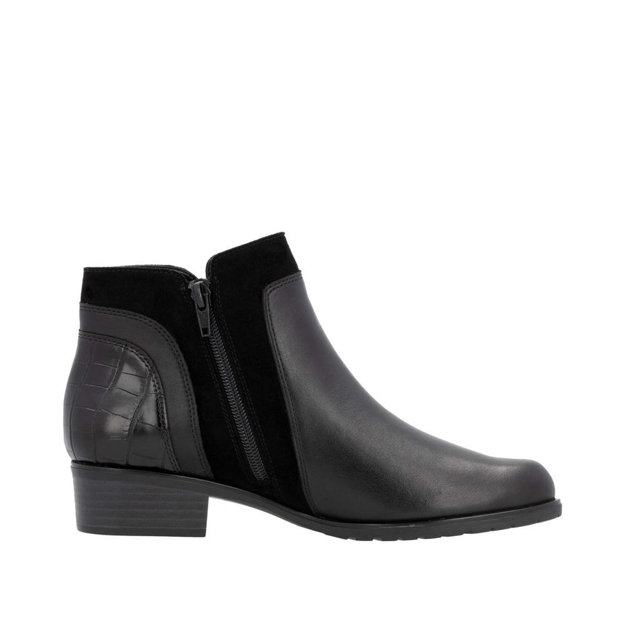 Remonte D6893 Ankle Boot-Black