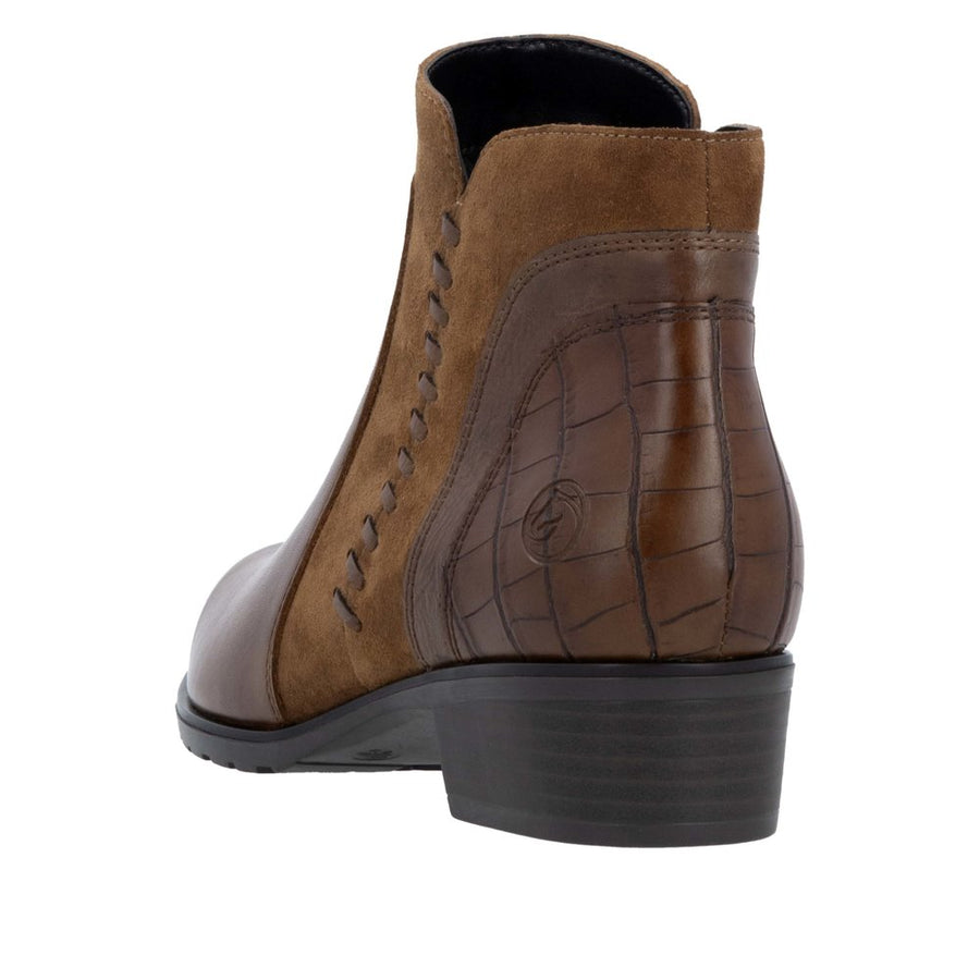 Remonte D6893 Ankle Boot-Tan