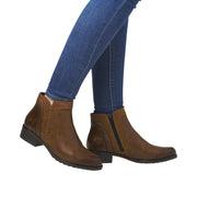 Remonte D6893 Ankle Boot-Tan