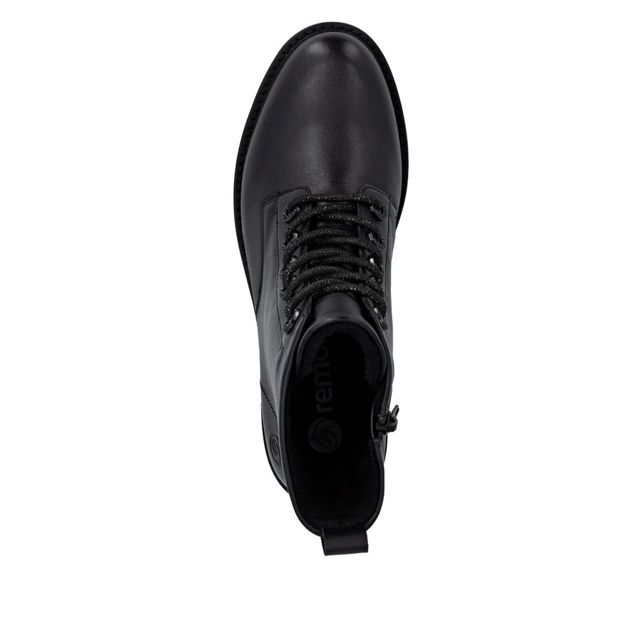 Remonte D8653 Ankle Boots-Black