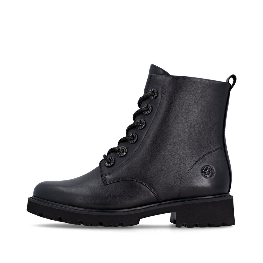 Remonte D8653 Ankle Boots-Black