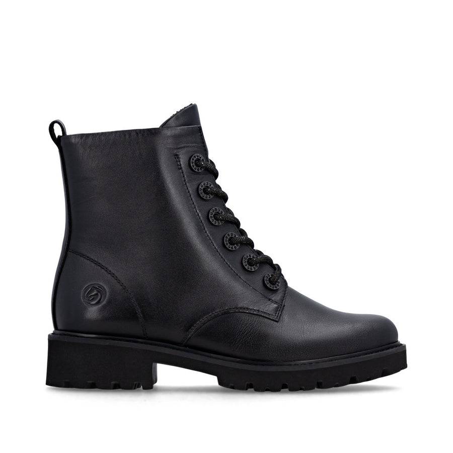 Remonte D8653 Ankle Boots-Black