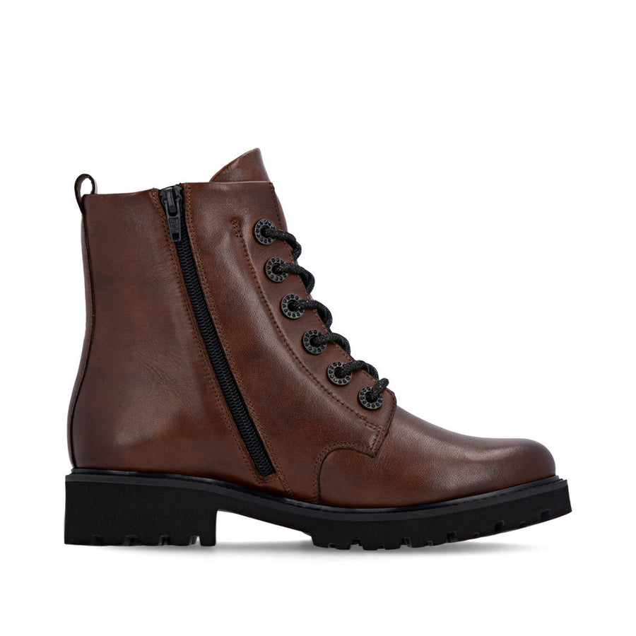 Remonte D8653 Ankle Boots-Chestnut
