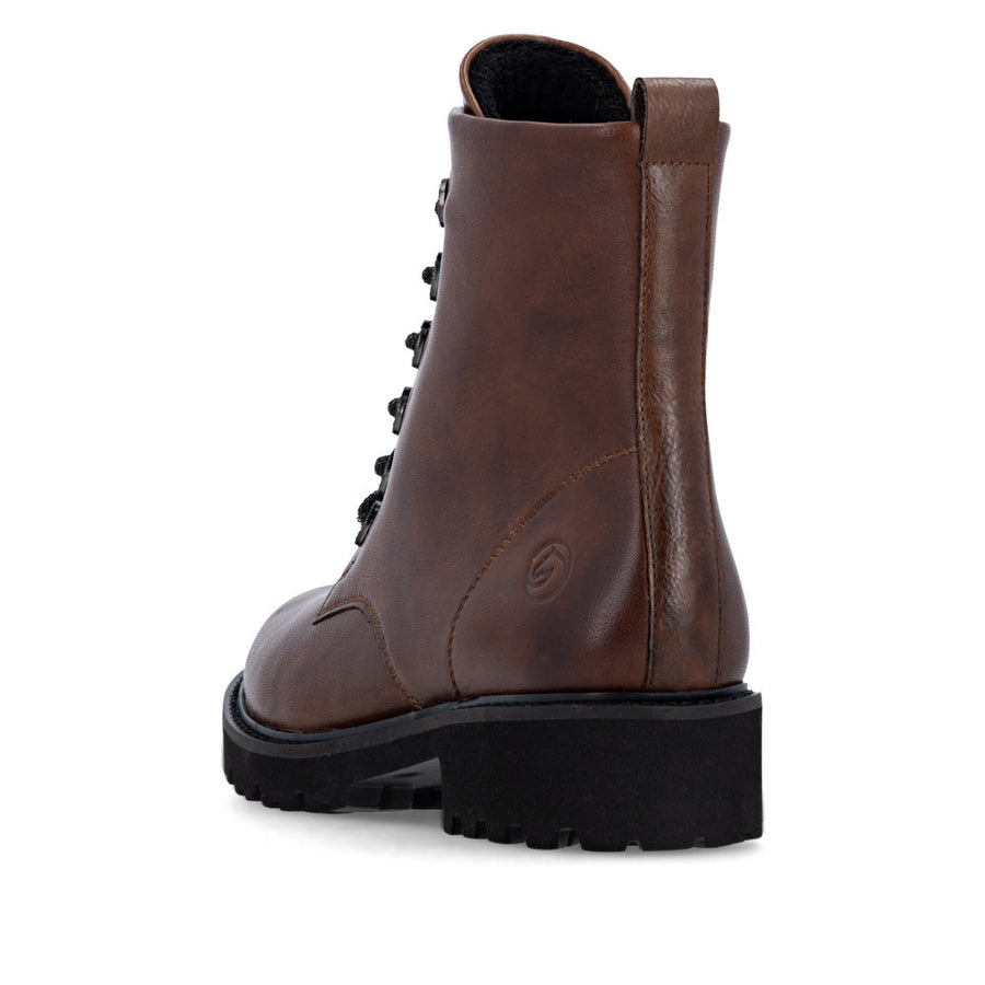 Remonte D8653 Ankle Boots-Chestnut