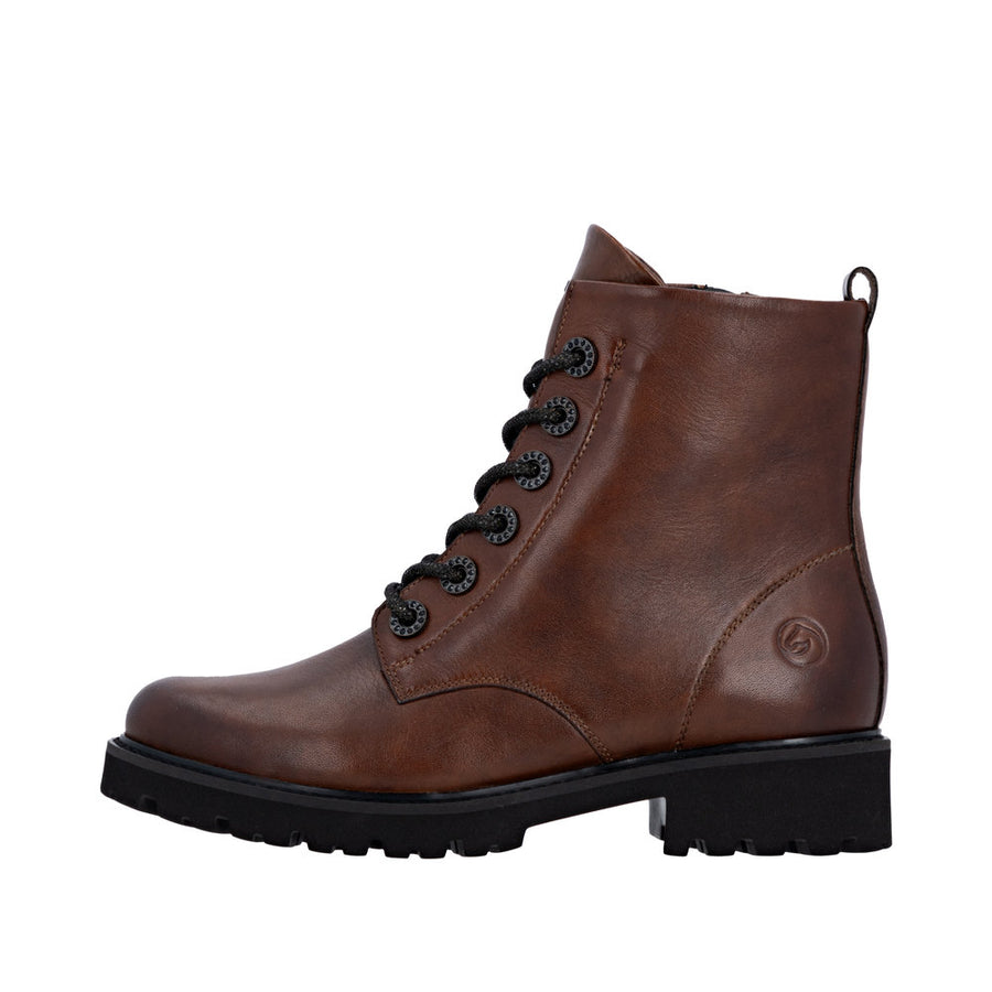 Remonte D8653 Ankle Boots-Chestnut